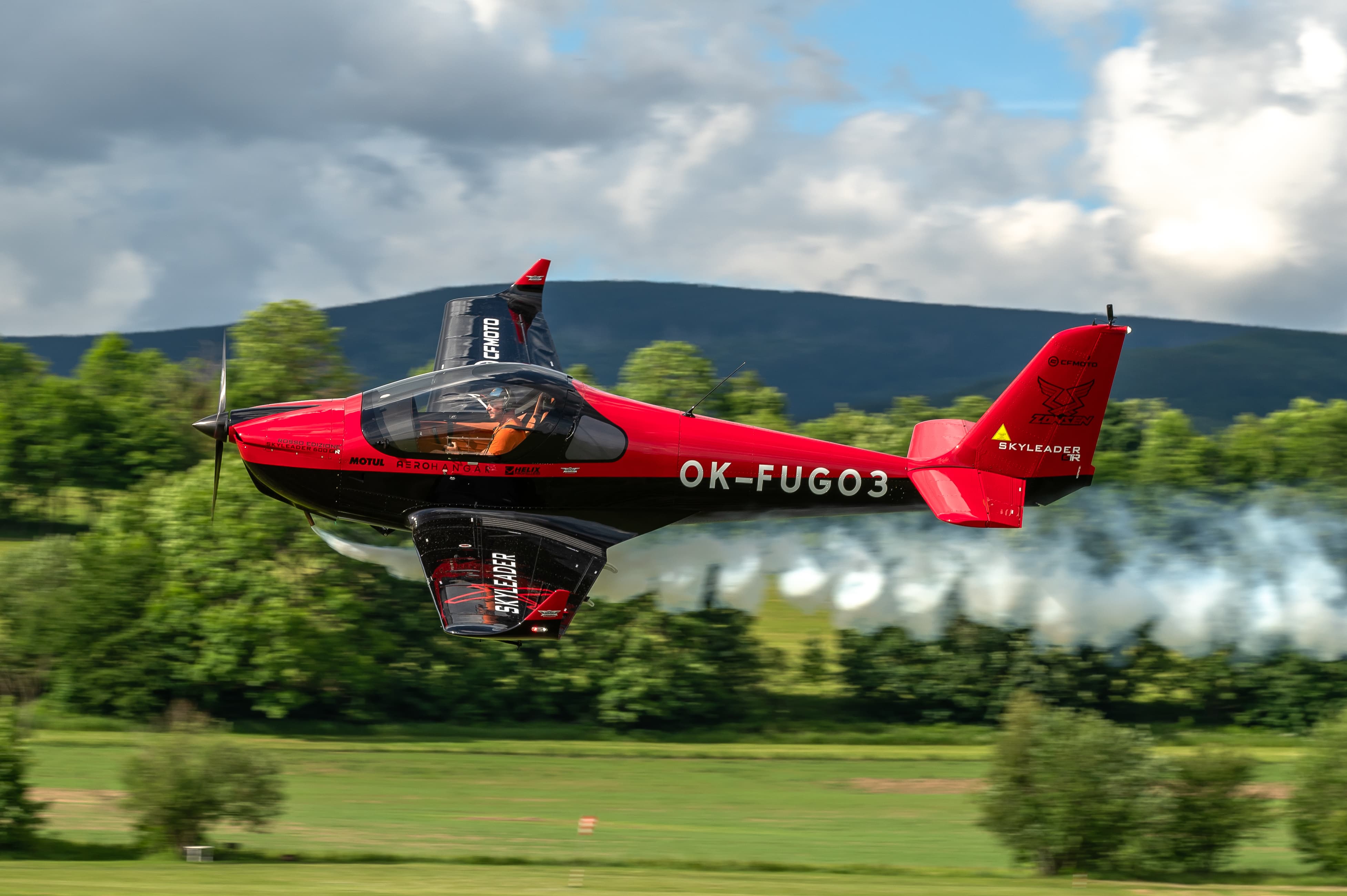 OK-FUG03 · dýmovnice · výkon